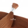Bulk Hair Extensions, Colour #35 (Red Rust), Made With Remy Indian Human Hair