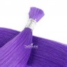 Bulk Hair Extensions, Colour #Purple, Made With Remy Indian Human Hair