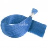 Bulk Hair Extensions, Colour #Blue, Made With Remy Indian Human Hair