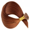 Pre-bonded Hair Extensions, Stick/I-Tip, Color #33 (Auburn), Made With Remy Indian Human Hair