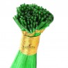 Pre-bonded Hair Extensions, Stick/I-Tip, Color #Green, Made With Remy Indian Human Hair