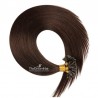 Pre-bonded Hair Extensions, Nail/U-Tip, Color #2 (Darkest Brown), Made With Remy Indian Human Hair