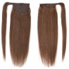 Wrap Around Ponytail Hair Extensions, Colour #4 (Dark Brown), Made With Remy Indian Human Hair