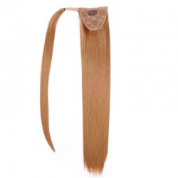 Wrap Around Ponytail Hair Extensions, Colour #12 (Light Brown), Made With Remy Indian Human Hair