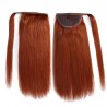 Wrap Around Ponytail Hair Extensions, Colour #35 (Red Rust), Made With Remy Indian Human Hair