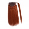 Wrap Around Ponytail Hair Extensions, Colour #35 (Red Rust), Made With Remy Indian Human Hair