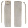 Wrap Around Ponytail Hair Extensions, Colour #Silver, Made With Remy Indian Human Hair