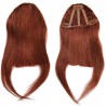 Blend in Fringe/Bangs Hair Extensions, Colour #33 (Auburn), Made With Remy Indian Human Hair