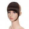 Blend in Fringe/Bangs Hair Extensions, Colour #2 (Darkest Brown), Made With Remy Indian Human Hair