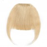 Blend in Fringe/Bangs Hair Extensions, Colour #22 (Light Pale Blonde), Made With Remy Indian Human Hair