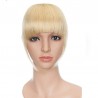 Blend in Fringe/Bangs Hair Extensions, Colour #22 (Light Pale Blonde), Made With Remy Indian Human Hair