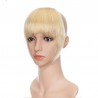 Blend in Fringe/Bangs Hair Extensions, Colour #22 (Light Pale Blonde), Made With Remy Indian Human Hair