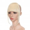 Blend in Fringe/Bangs Hair Extensions, Colour #613 (Platinum Blonde), Made With Remy Indian Human Hair