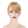 Sweeping Side Fringe/Bangs Hair Extensions, Colour #27 (Honey Blonde), Made With Remy Indian Human Hair