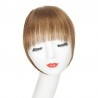 Blend in Fringe/Bangs Hair Extensions, Colour #10 (Golden Brown), Made With Remy Indian Human Hair