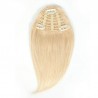Sweeping Side Fringe/Bangs Hair Extensions, Colour #613 (Platinum Blonde), Made With Remy Indian Human Hair