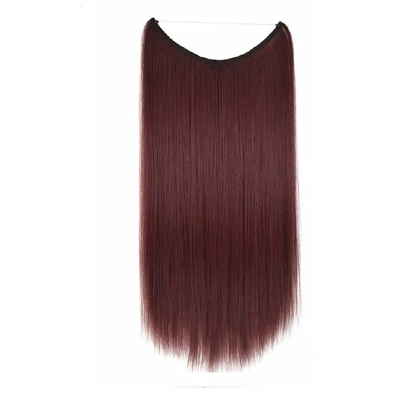 Flip-in Halo Hair Extensions, Colour #99j (Burgundy