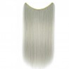 Flip-in Halo Hair Extensions, Colour #Silver, Made With Remy Indian Human Hair