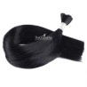 Bulk Hair Extensions, Colour #1 (Jet Black), Made With Remy Indian Human Hair
