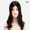 Crown Topper Hair Extensions, Silk Base, Colour 1B (Off Black), Made With Remy Indian Human Hair