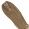 Crown Topper Hair Extensions, Skin Base, Colour 18 (Light Ash Blonde), Made With Remy Indian Human Hair
