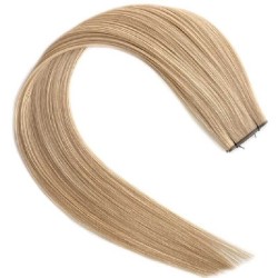 Genius Weft Hair Extensions – Dark Ash Blonde (Color 14), 100% Remy Indian Human Hair