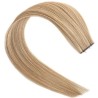 Genius Weft Hair Extensions – Dark Ash Blonde (Color 14), 100% Remy Indian Human Hair