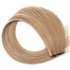 Genius Weft Hair Extensions – Dark Ash Blonde (Color 14), 100% Remy Indian Human Hair
