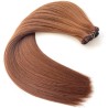 Genius Weft Hair Extensions – Red Rust (Color 35), 100% Remy Indian Human Hair