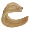 Genius Weft Hair Extensions – Golden Brown/Golden Blonde (Mix Color 10/24), 100% Remy Indian Human Hair