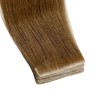 Invisible Tape-In Hair Extensions – Light Pale Blonde (Color 22), 100% Remy Indian Human Hair