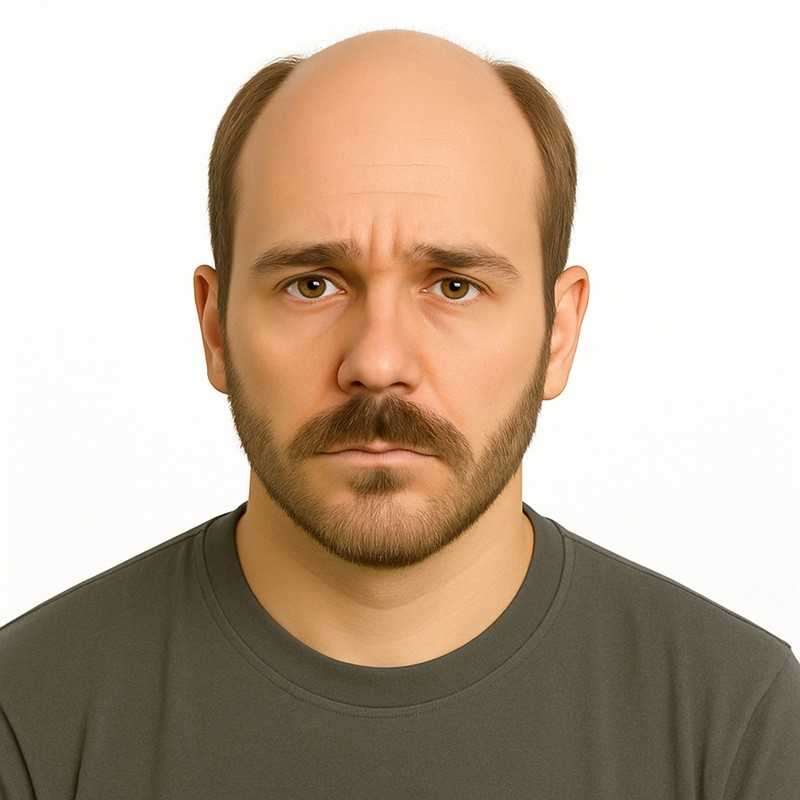 Men’s Hair System – Light Brown with Ash Tone (Color 7ASH), Full Swiss Lace Base, 100% Remy Indian Human Hair