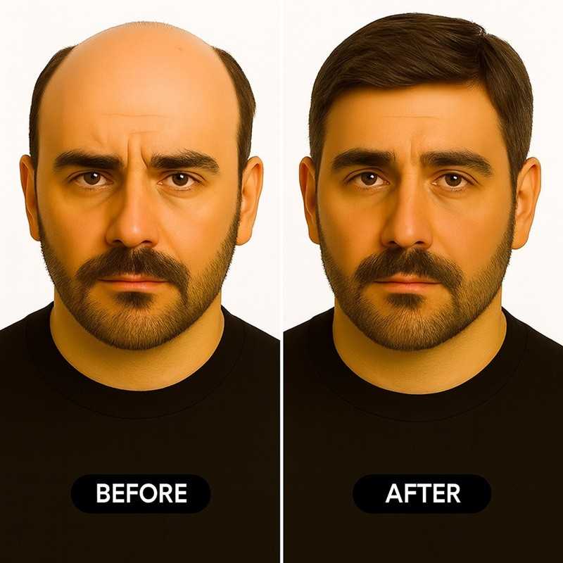 Men’s Hair System – Dark Brown with Ash Tone (Color 4ASH), Super-Thin 0.06mm Skin Base, 100% Remy Indian Human Hair