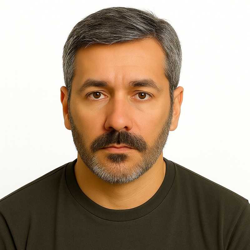 Men’s Hair System – Off Black with 40% Grey Hair (Color 1B40), Super Fine Welded Mono Base, 100% Remy Indian Human Hair