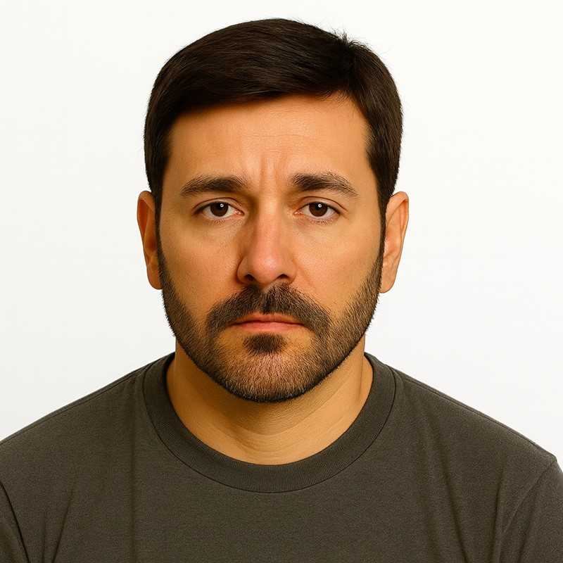 Men's Hair System – Dark Brown with Ash Tone (Color 4ASH), Super Fine Welded Mono Base, 100% Remy Indian Human Hair