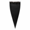 Single Weft Clip-In Hair Extension – Jet Black (Color 1)