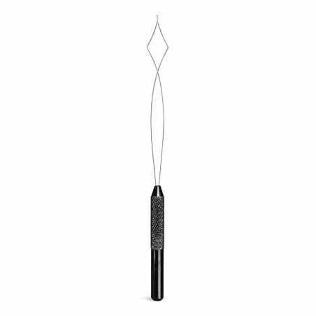 Pulling Loop Tool for Nano Ring Hair Extensions – Professional Metal Handle Threading Applicator