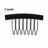 7-Tooth Snap Wig Clips – Secure Wig Combs for DIY Wig Making