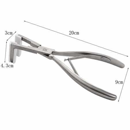 Professional Installation Pliers for Tape-In Hair Extensions
