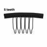 5-Tooth Snap Wig Clips – Compact Wig Combs for DIY Wig Making
