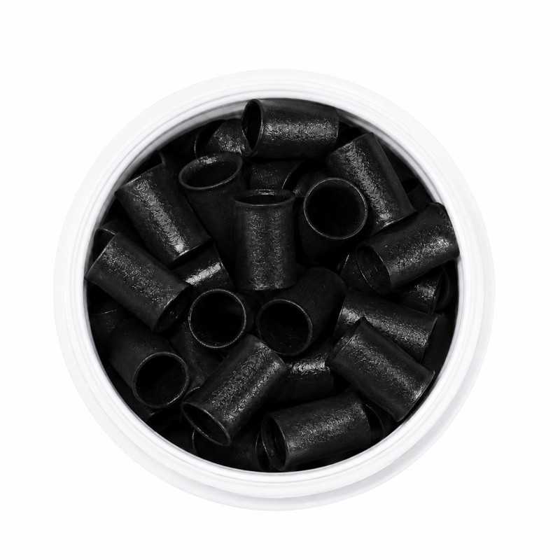 Copper Micro Rings – Non-Silicone Tubes for Hair Extensions Installation