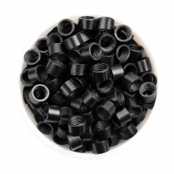 Screw-Line Micro Rings – Secure Beads for Micro Hair Extensions