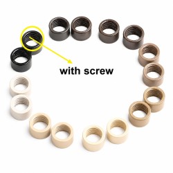 Screw-Line Micro Rings – Secure Beads for Micro Hair Extensions