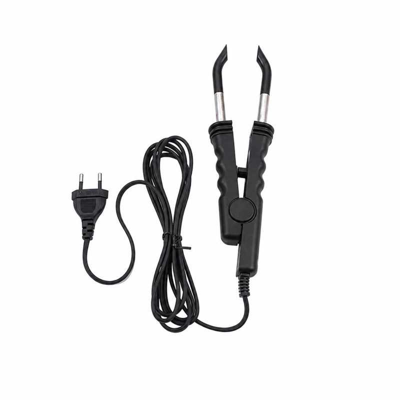 Fusion Hair Extension Heat Connector Iron with Flat Heating Plate and Adjustable Temperature – B-Type Tool