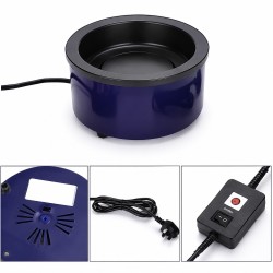 PTC Hot Melt Glue Pot for Keratin Fusion Hair Extensions Blue Version – Pre-Bonded Application Tool