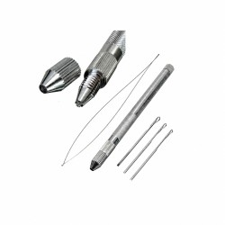Micro Ring Hair Extension Tool Set – Pulling Loop and Needle Applicator Kit