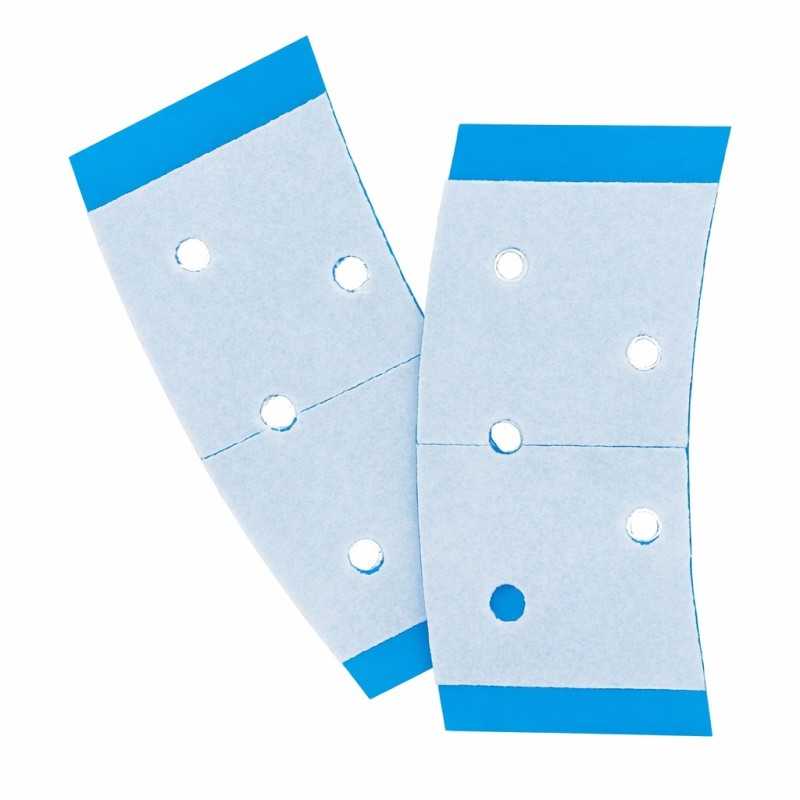 Extenda-Bond Plus Blue Mini Double-Sided Tape Tabs for Hair Systems | Walker Tape