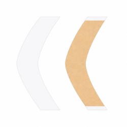 Natural Hold Contour Double-Sided Tape Strips for Hair Systems | Walker Tape
