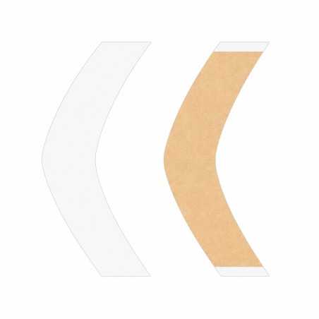 Natural Hold Contour Double-Sided Tape Strips for Hair Systems | Walker Tape