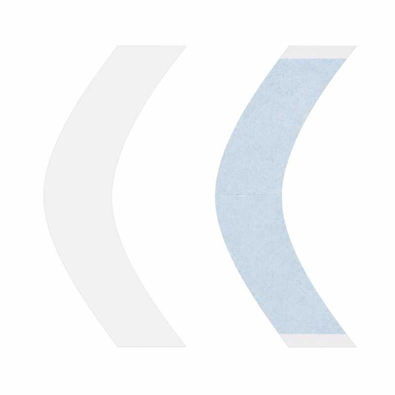 Lace Front Support Contour Double-Sided Tape Strips for Hair Systems | Walker Tape